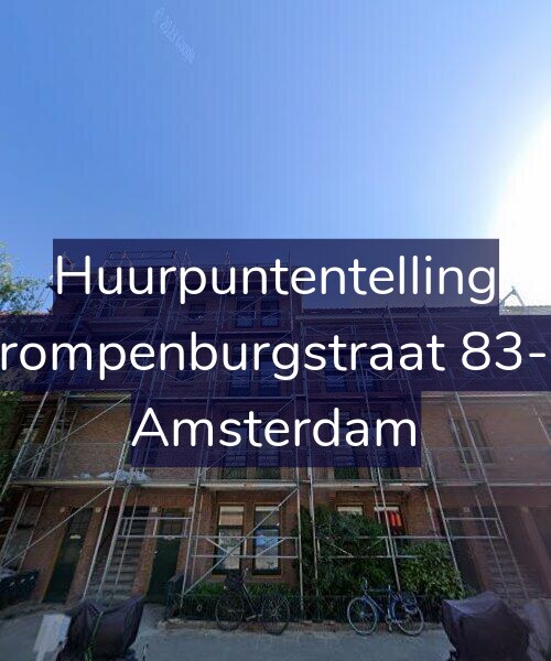 Foto gevel Huurpuntentelling voor Trompenburgstraat 83-B, Amsterdam
