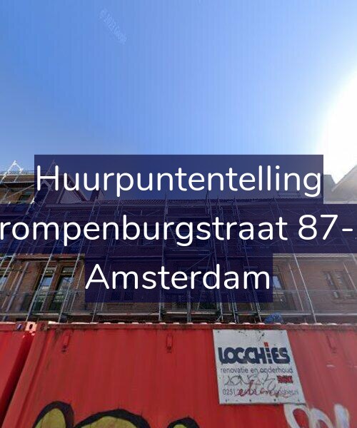 Foto gevel Huurpuntentelling voor Trompenburgstraat 87-A, Amsterdam
