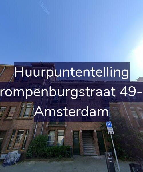Foto gevel Huurpuntentelling voor Trompenburgstraat 49-B, Amsterdam