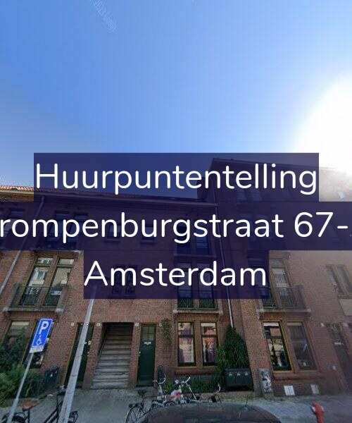 Foto gevel Huurpuntentelling voor Trompenburgstraat 67-A, Amsterdam