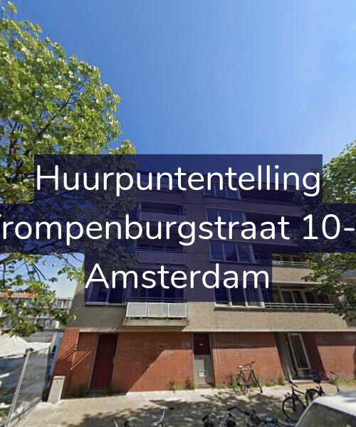 Foto gevel Huurpuntentelling voor Trompenburgstraat 10-L, Amsterdam