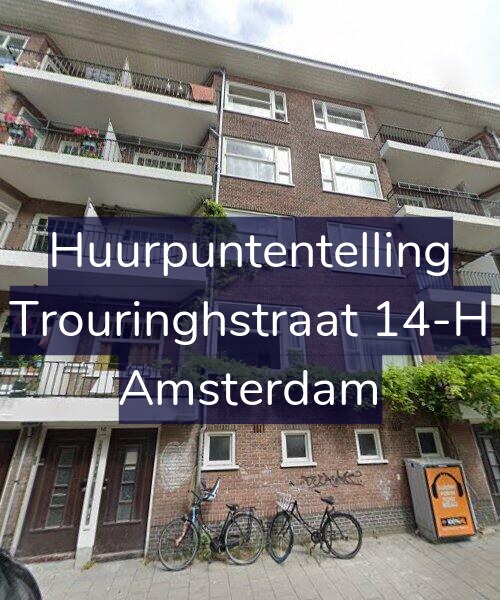 Foto gevel Huurpuntentelling voor Trouringhstraat 14-H, Amsterdam