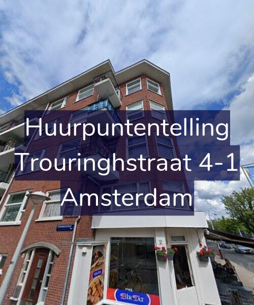 Foto gevel Huurpuntentelling voor Trouringhstraat 4-1, Amsterdam