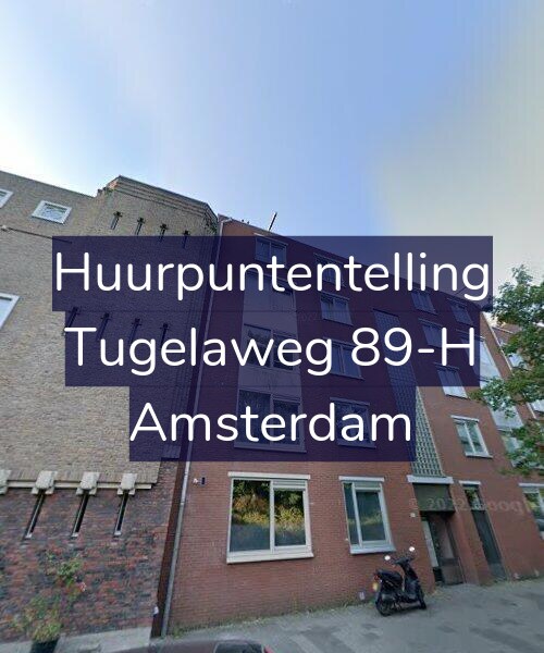 Foto gevel Huurpuntentelling voor Tugelaweg 89-H, Amsterdam