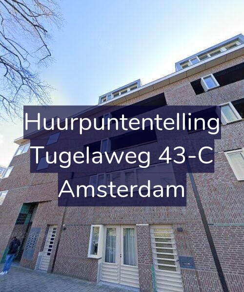 Foto gevel Huurpuntentelling voor Tugelaweg 43-C, Amsterdam