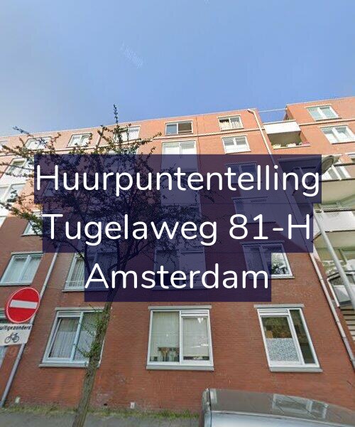 Foto gevel Huurpuntentelling voor Tugelaweg 81-H, Amsterdam