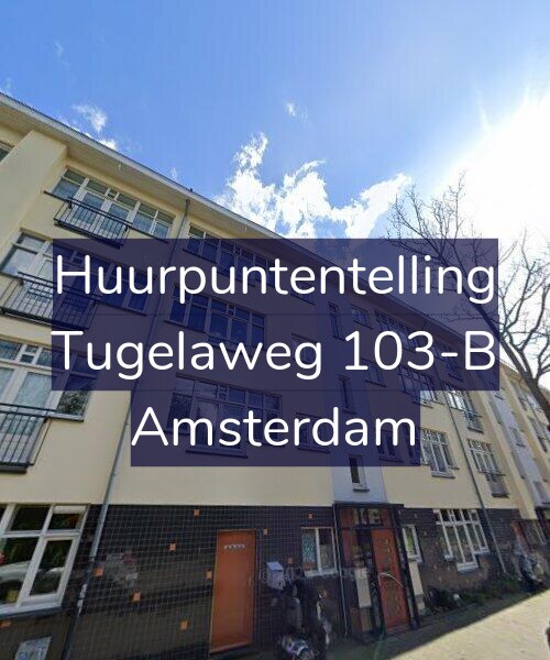 Foto gevel Huurpuntentelling voor Tugelaweg 103-B, Amsterdam
