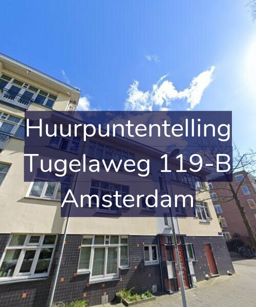 Foto gevel Huurpuntentelling voor Tugelaweg 119-B, Amsterdam
