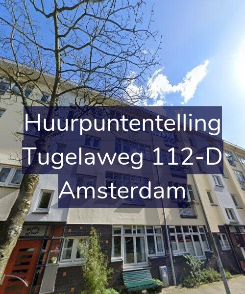 Foto gevel Huurpuntentelling voor Tugelaweg 112-D, Amsterdam