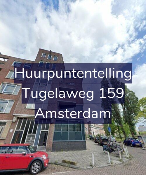 Foto gevel Huurpuntentelling voor Tugelaweg 159, Amsterdam