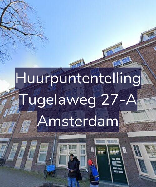 Foto gevel Huurpuntentelling voor Tugelaweg 27-A, Amsterdam