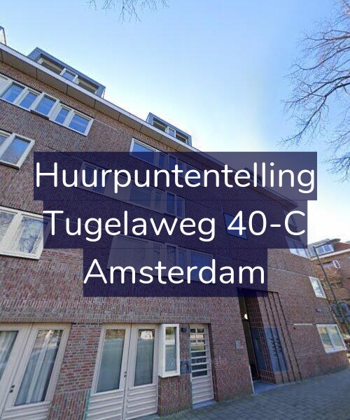 Foto gevel Huurpuntentelling voor Tugelaweg 40-C, Amsterdam