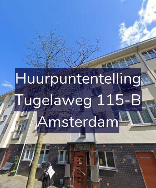 Foto gevel Huurpuntentelling voor Tugelaweg 115-B, Amsterdam