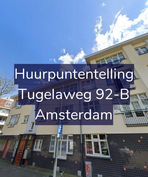 Foto gevel Huurpuntentelling voor Tugelaweg 92-B, Amsterdam