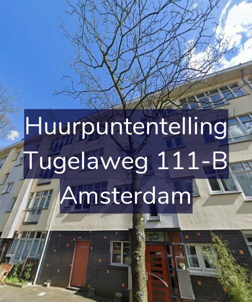 Foto gevel Huurpuntentelling voor Tugelaweg 111-B, Amsterdam