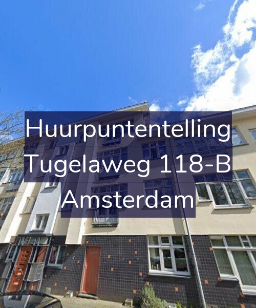 Foto gevel Huurpuntentelling voor Tugelaweg 118-B, Amsterdam