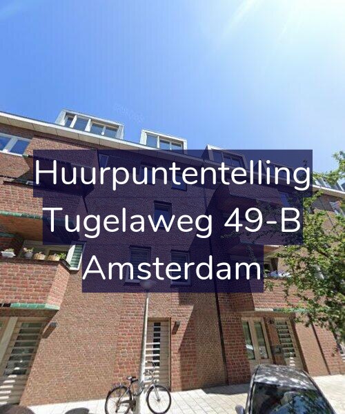 Foto gevel Huurpuntentelling voor Tugelaweg 49-B, Amsterdam