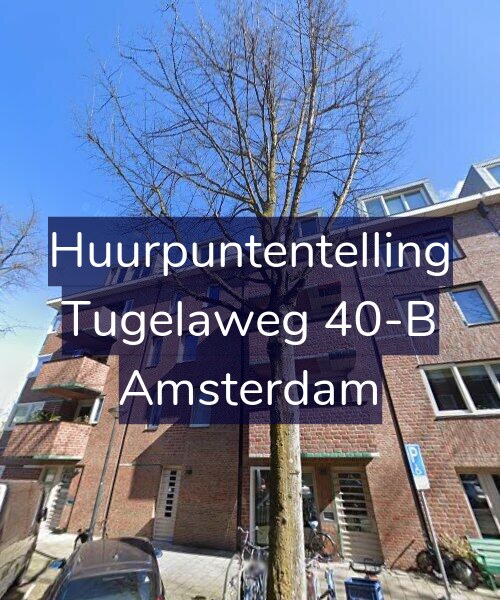 Foto gevel Huurpuntentelling voor Tugelaweg 40-B, Amsterdam