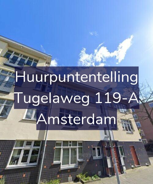 Foto gevel Huurpuntentelling voor Tugelaweg 119-A, Amsterdam
