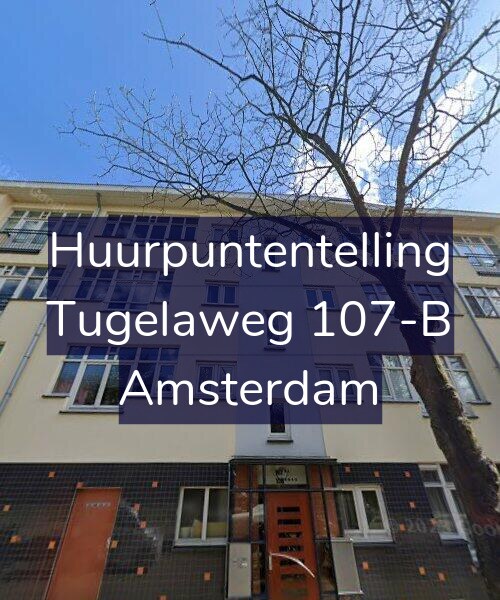 Foto gevel Huurpuntentelling voor Tugelaweg 107-B, Amsterdam