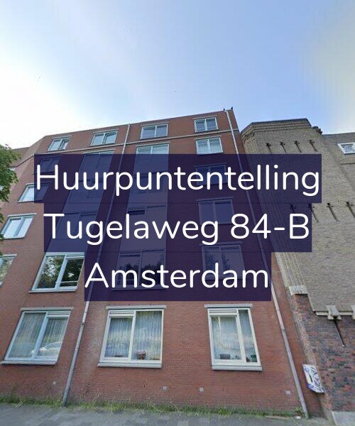 Foto gevel Huurpuntentelling voor Tugelaweg 84-B, Amsterdam