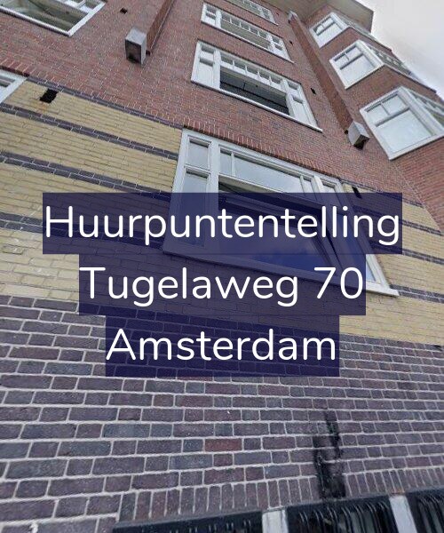 Foto gevel Huurpuntentelling voor Tugelaweg 70, Amsterdam