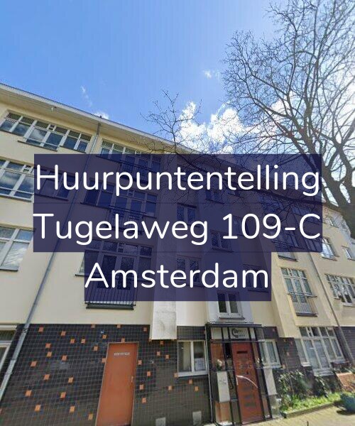 Foto gevel Huurpuntentelling voor Tugelaweg 109-C, Amsterdam