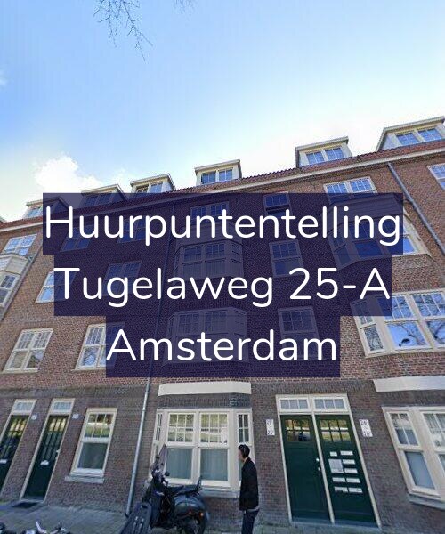 Foto gevel Huurpuntentelling voor Tugelaweg 25-A, Amsterdam