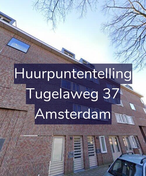 Foto gevel Huurpuntentelling voor Tugelaweg 37, Amsterdam