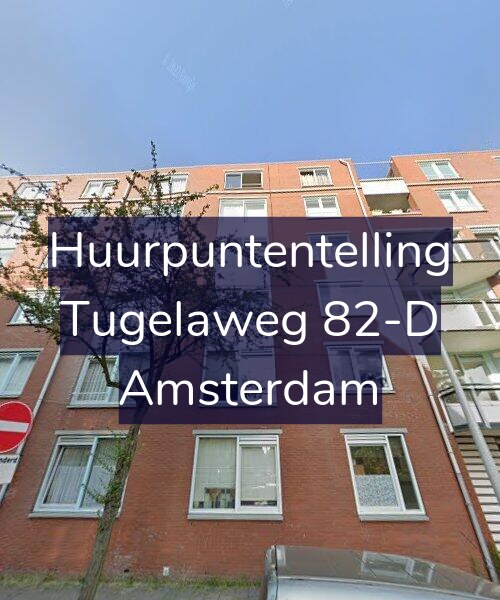 Foto gevel Huurpuntentelling voor Tugelaweg 82-D, Amsterdam