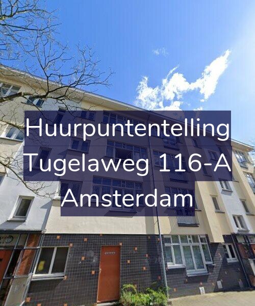 Foto gevel Huurpuntentelling voor Tugelaweg 116-A, Amsterdam
