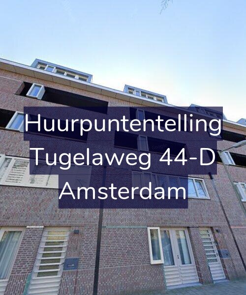 Foto gevel Huurpuntentelling voor Tugelaweg 44-D, Amsterdam