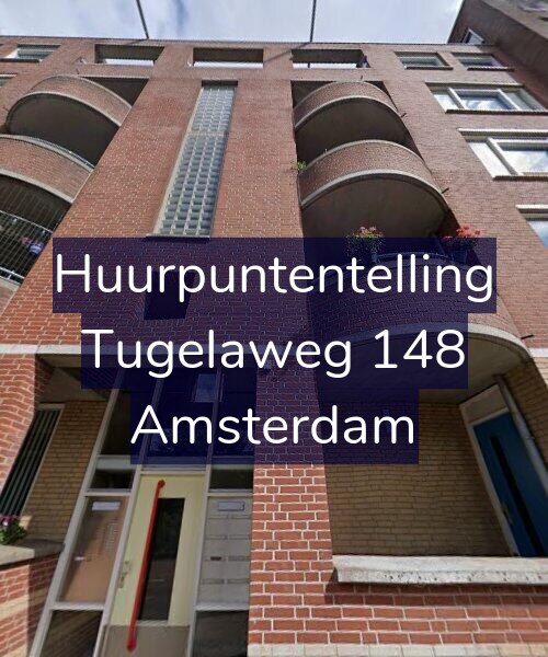 Foto gevel Huurpuntentelling voor Tugelaweg 148, Amsterdam