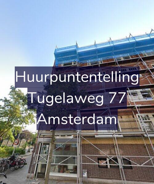 Foto gevel Huurpuntentelling voor Tugelaweg 77, Amsterdam