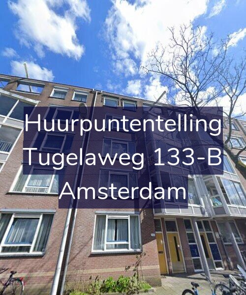 Foto gevel Huurpuntentelling voor Tugelaweg 133-B, Amsterdam