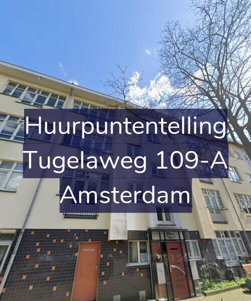 Foto gevel Huurpuntentelling voor Tugelaweg 109-A, Amsterdam
