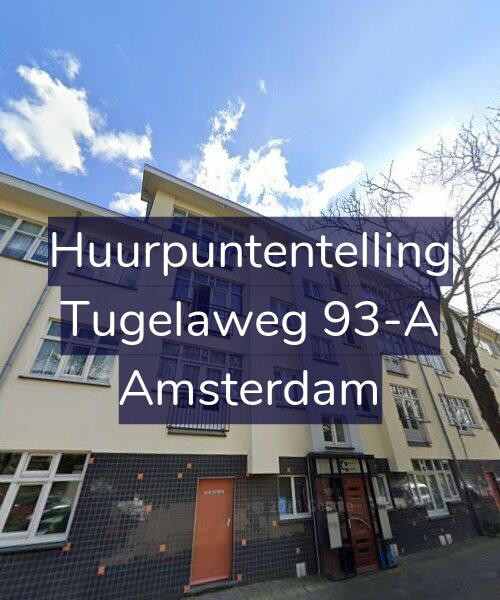 Foto gevel Huurpuntentelling voor Tugelaweg 93-A, Amsterdam