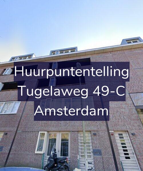 Foto gevel Huurpuntentelling voor Tugelaweg 49-C, Amsterdam