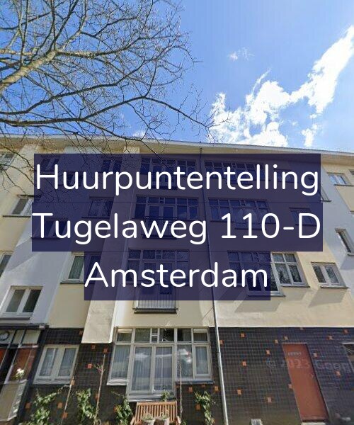 Foto gevel Huurpuntentelling voor Tugelaweg 110-D, Amsterdam