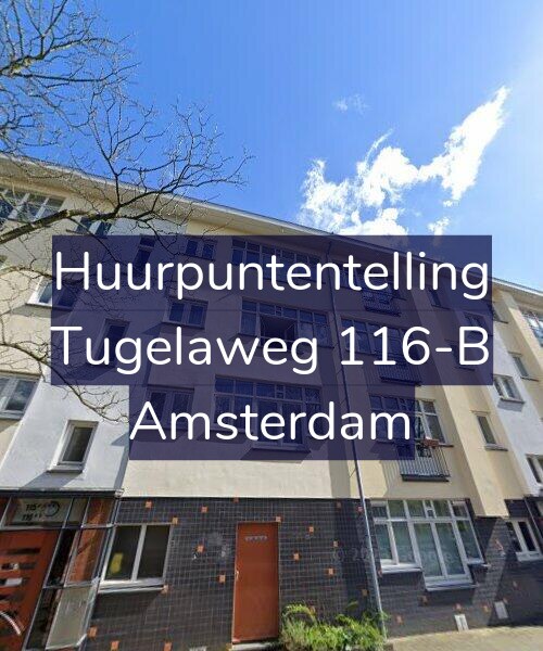 Foto gevel Huurpuntentelling voor Tugelaweg 116-B, Amsterdam