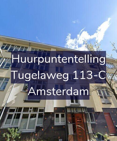 Foto gevel Huurpuntentelling voor Tugelaweg 113-C, Amsterdam