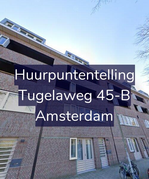 Foto gevel Huurpuntentelling voor Tugelaweg 45-B, Amsterdam