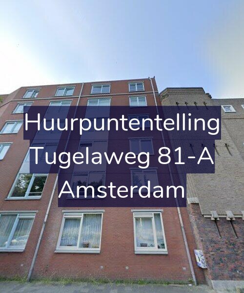 Foto gevel Huurpuntentelling voor Tugelaweg 81-A, Amsterdam