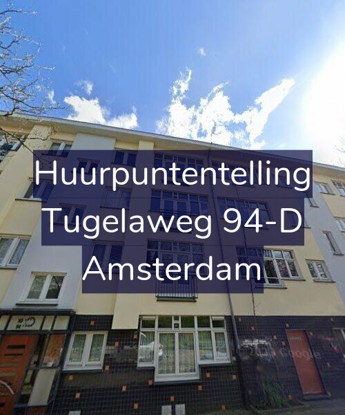Foto gevel Huurpuntentelling voor Tugelaweg 94-D, Amsterdam