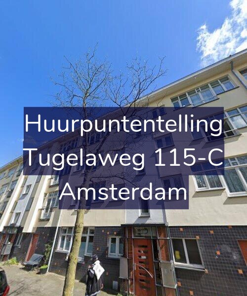 Foto gevel Huurpuntentelling voor Tugelaweg 115-C, Amsterdam