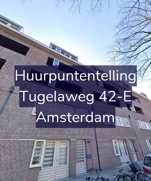 Foto gevel Huurpuntentelling voor Tugelaweg 42-E, Amsterdam