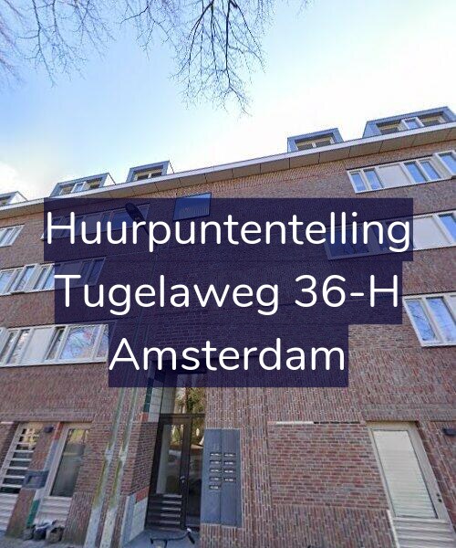 Foto gevel Huurpuntentelling voor Tugelaweg 36-H, Amsterdam