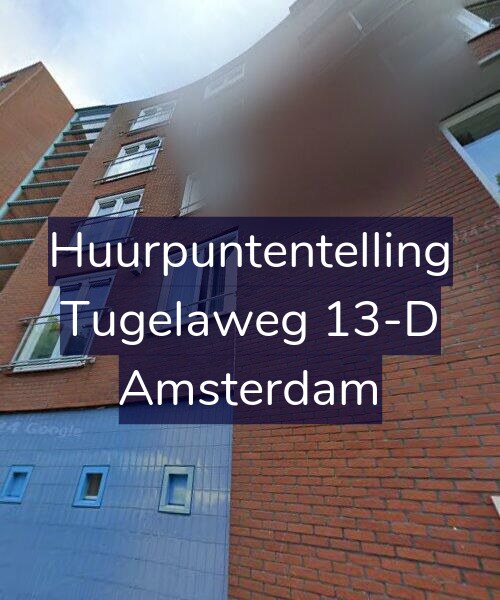 Foto gevel Huurpuntentelling voor Tugelaweg 13-D, Amsterdam
