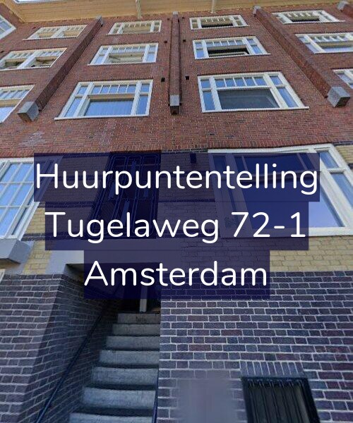 Foto gevel Huurpuntentelling voor Tugelaweg 72-1, Amsterdam