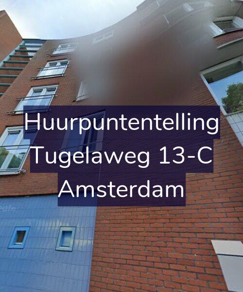 Foto gevel Huurpuntentelling voor Tugelaweg 13-C, Amsterdam